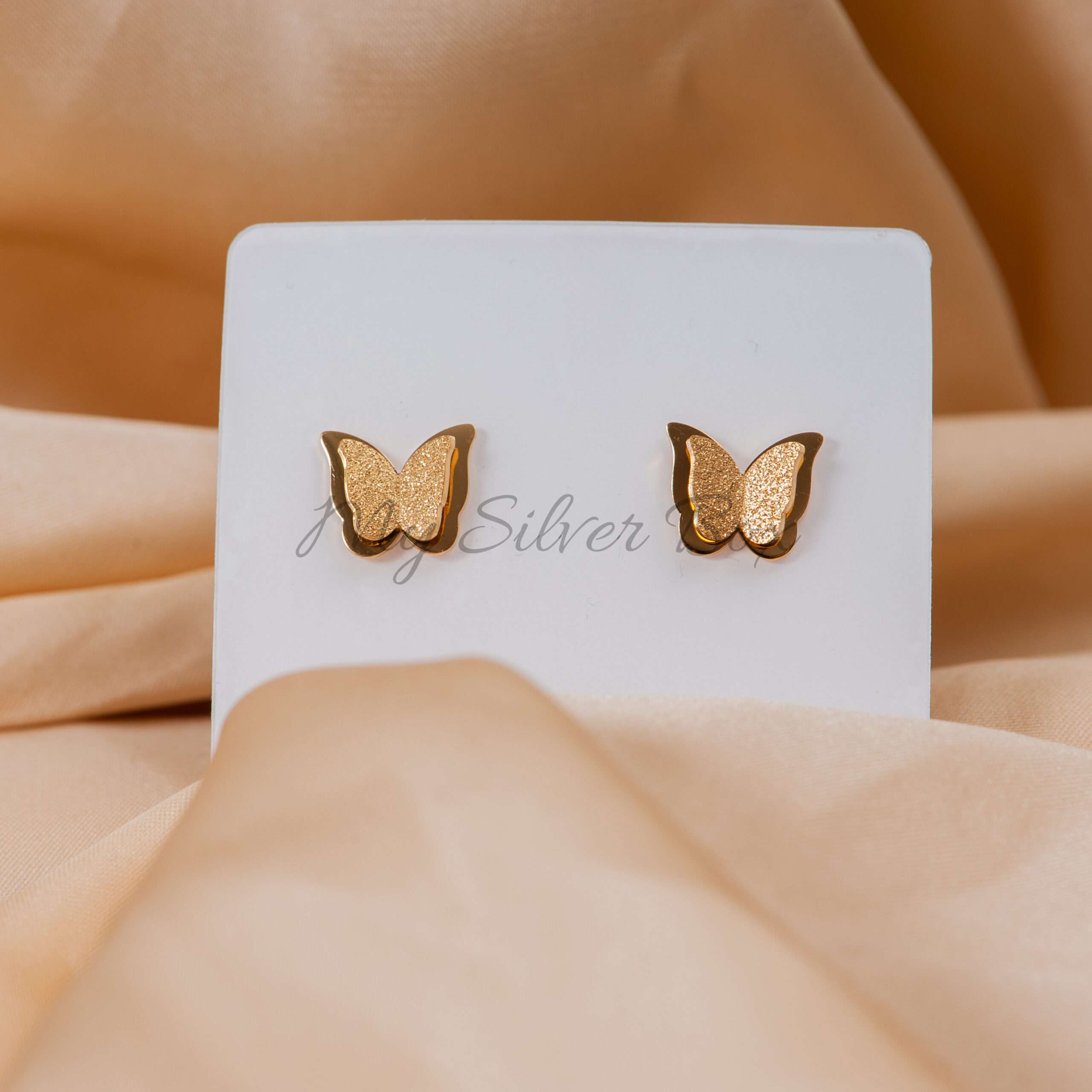 Butterfly shimmery Earrings