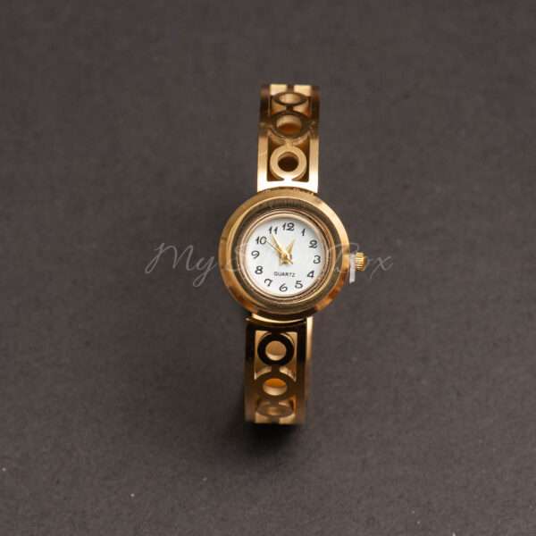 Golden Bracelet Watch - Image 3