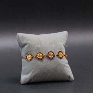 Tory Burch Design Black Bracelet