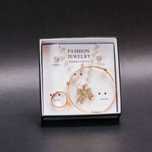 Gold Bow 4 pieces Set (Gift Box)