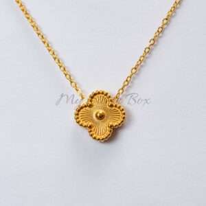 Gold Clover Locket
