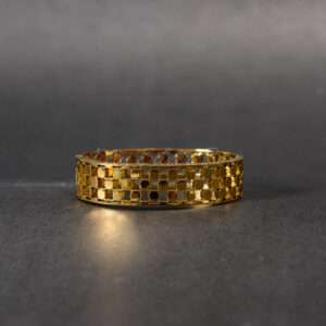 Stainless Steel Small Square Design Bangle